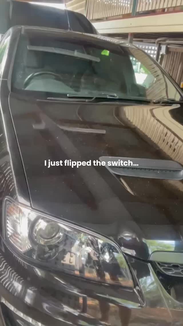 Ceramic coating Rockhampton - water beading on ceramic coated vehicle paint