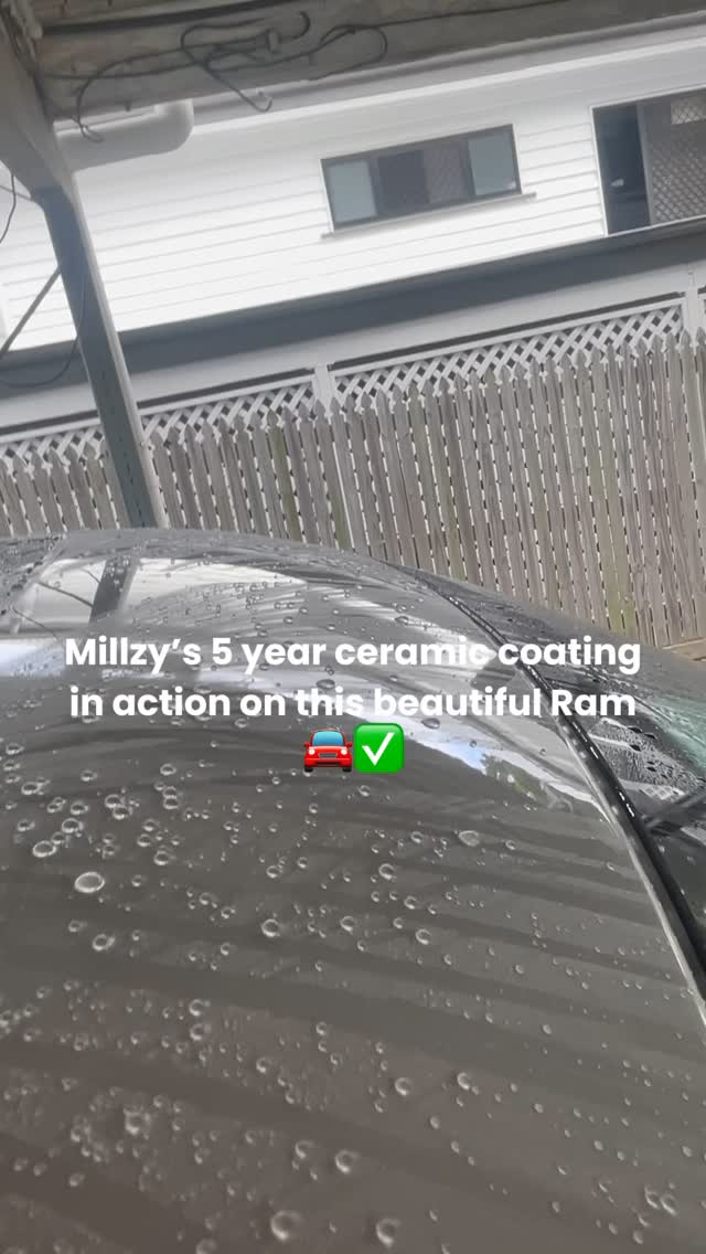 Paint correction Rockhampton - before and after swirl removal on dark paint