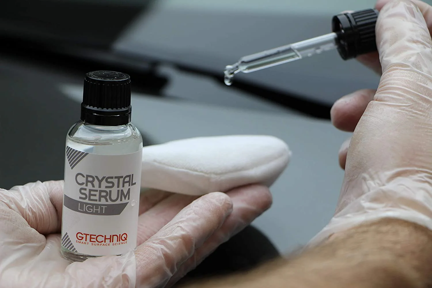 Gtechniq Crystal Serum Light bottle - 9H ceramic coating with 5-year guarantee